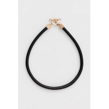 AllSaints colier din piele
