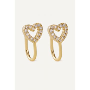 Cercei Ear Cuff Mini Heart