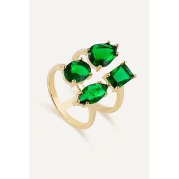Inel Glory Verde