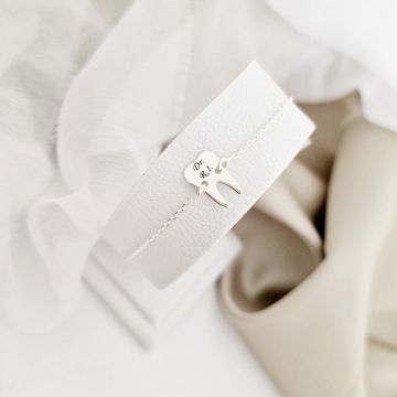 Bratara dinte cu lantisor - Argint 925