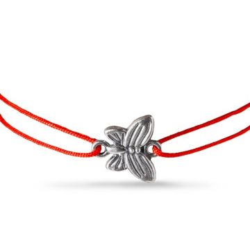BRATARA KABBALAH FLUTURE - SNUR ROSU