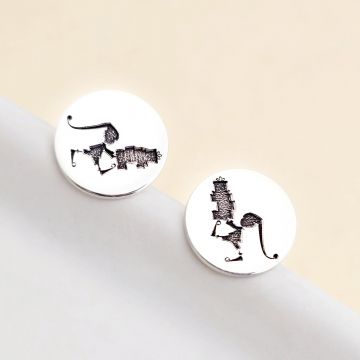 Cercei Craciun - Ajutorul Mosului - Argint 925