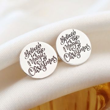 Cercei Craciun - Magia Craciunului - Argint 925, surub