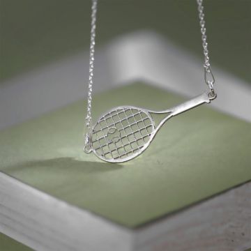 Lantisor Racheta de tenis - Argint 925