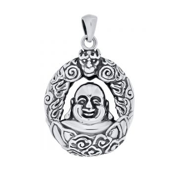 Pandantiv din argint Buddha