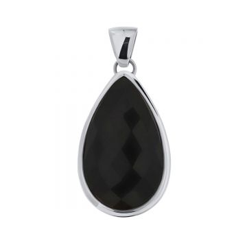 Pandantiv din argint cu onix