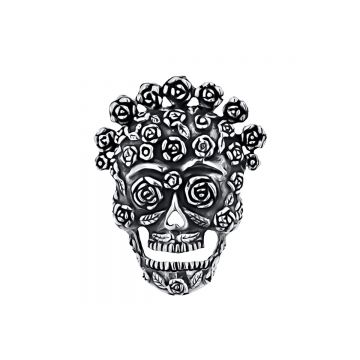 Pandantiv din argint skull