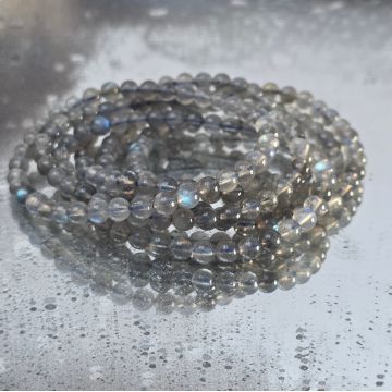 Bratara labradorit sfere 5-6 mm