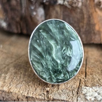 Inel serafinit din argint model 3