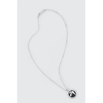 AMBUSH colier de argint Epoxy Amblem Charm BMOB00ES24SIL