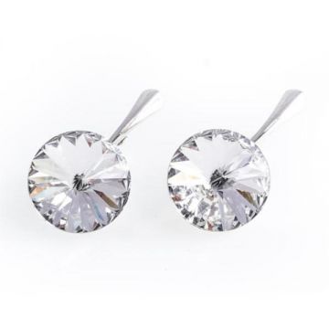 Cercei Argint 925, Swarovski cristal