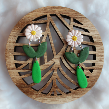 Cercei - Dancing Daisy - Alb