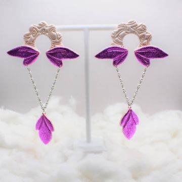 Cercei - Dazzling Elegance - Alb