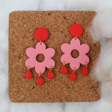 Cercei - Flower Drops - Roz