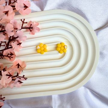 Cercei - FlowerWax - Galben
