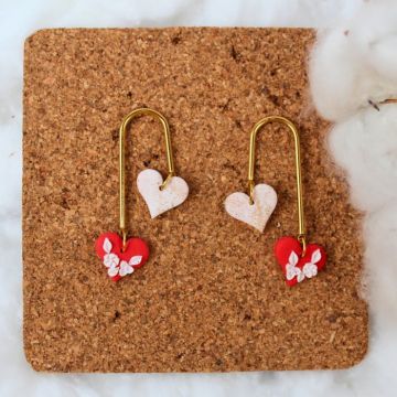 Cercei - Valentine s Elegance - Rosu