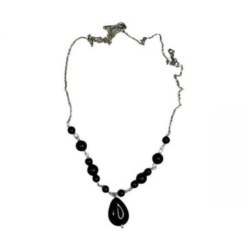 Colier Argint 925, Onix