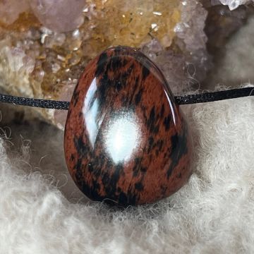 Colier pandantiv obsidian mahon DROP