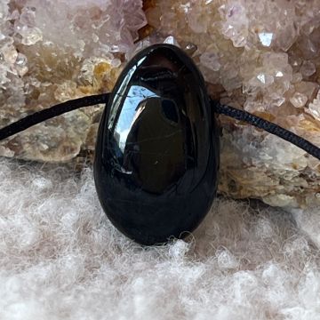 Colier pandantiv turmalina neagra DROP