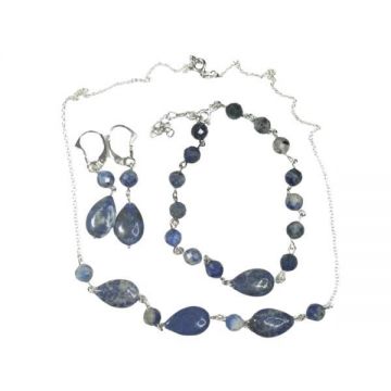 Set Argint 925, Lapis Lazuli