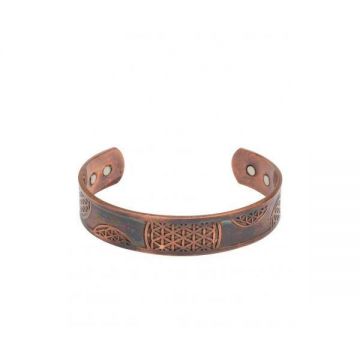 Bratara din cupru magnetica 1089 – Sattva Ayurveda