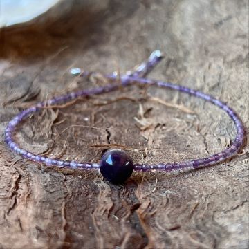 Colier ametist Serenity#19