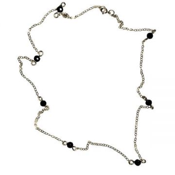 Colier Aur14k Gold Filled, Gresie Albastra