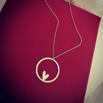 Colier LOVE, Argint 925 rodiat