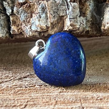 Pandantiv inima lapis lazuli