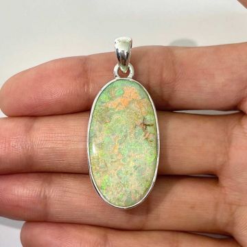 Pandantiv opal din argint | Model 3