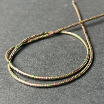 Sirag margele pietre semipretioase HEMATIT RAINBOW