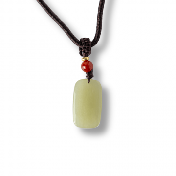 Armonie si Protectie ,   Colier din Jad Hetian (Nefrit) Natural