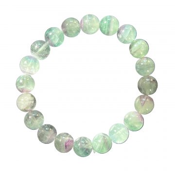 Bratara fluorit verde 10 mm