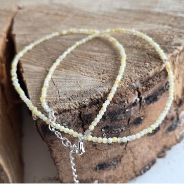 Colier opal galben Golden Whisper #80