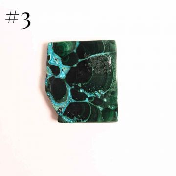 Felie unicat cu Malachit, Crisocola, Stalactite, Cornetite - Protectie si echilibru energetic  3