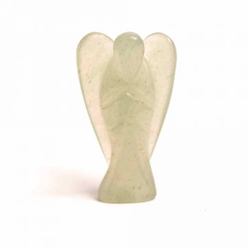 Figurina Inger din Aventurin Verde pentru Echilibru si Calm Interior, 50-55mm