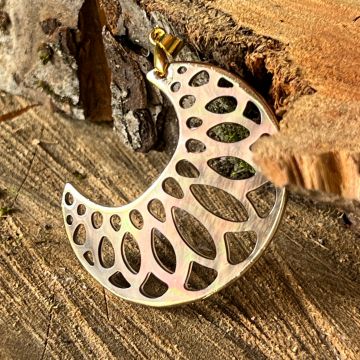 Pandantiv scoica abalone MOON