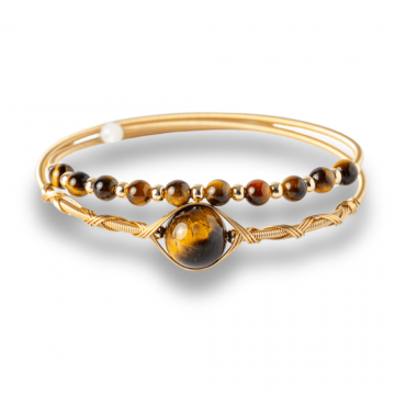 Protectie si Claritate Mentala - Bratara din Ochi de Tigru Natural