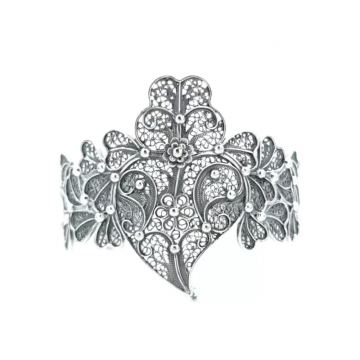 Brățară Argint - Coracao de Viana Grande