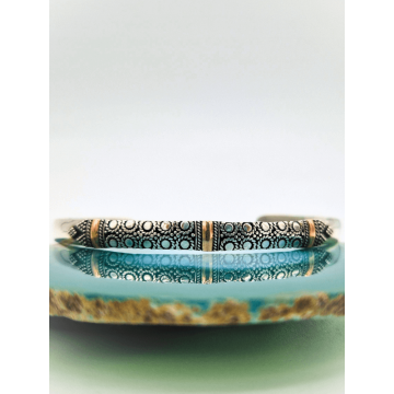 Brățară Argint și Aur -  Zya