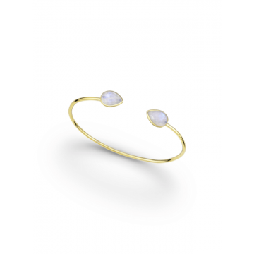 Brățară din Argint 925 Placat cu Aur – Luna