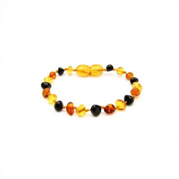 Bratara chihlimbar copii / bebe pentru perioada dentitie | Model 4