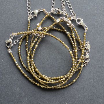 Bratara obsidian auriu curcubeu 2mm