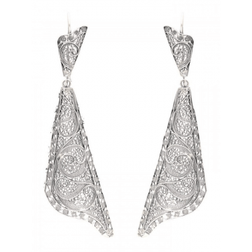 Cercei Argint - Șalul Fado