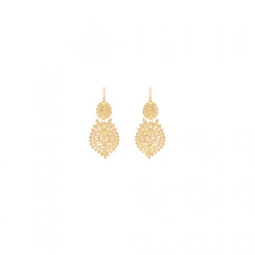 Cercei Argint Aurit - 