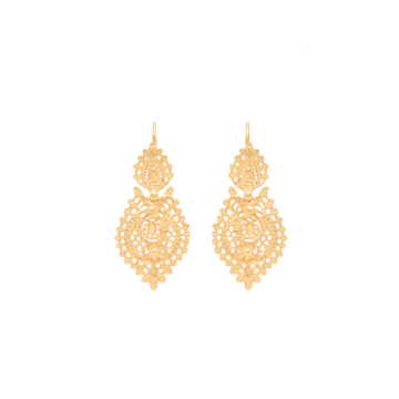 Cercei Argint Aurit - 