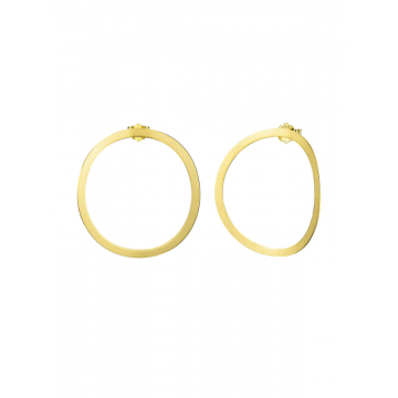 Cercei Argint Aurit - Cercul Amintirilor