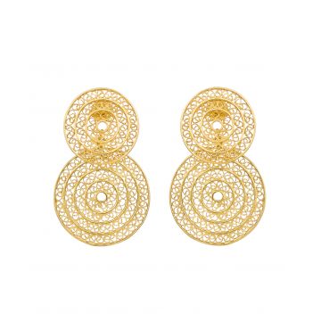 Cercei Argint Aurit - Filigran - Ciclo