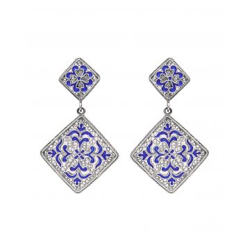 Cercei Argint Azulejo