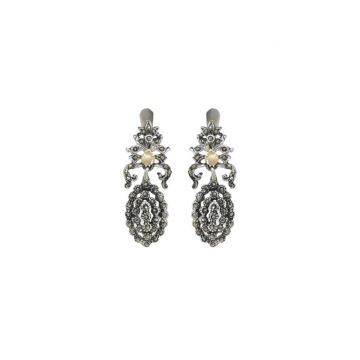 Cercei Argint și Aur - Emilia